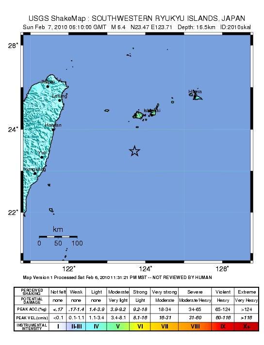 Strong Earthquake Hits Off Japan's Southern Coast