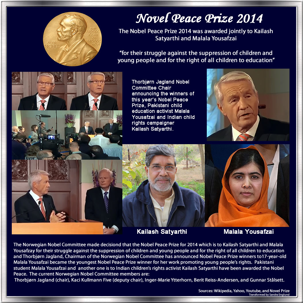 Novel Peace Prize 2014