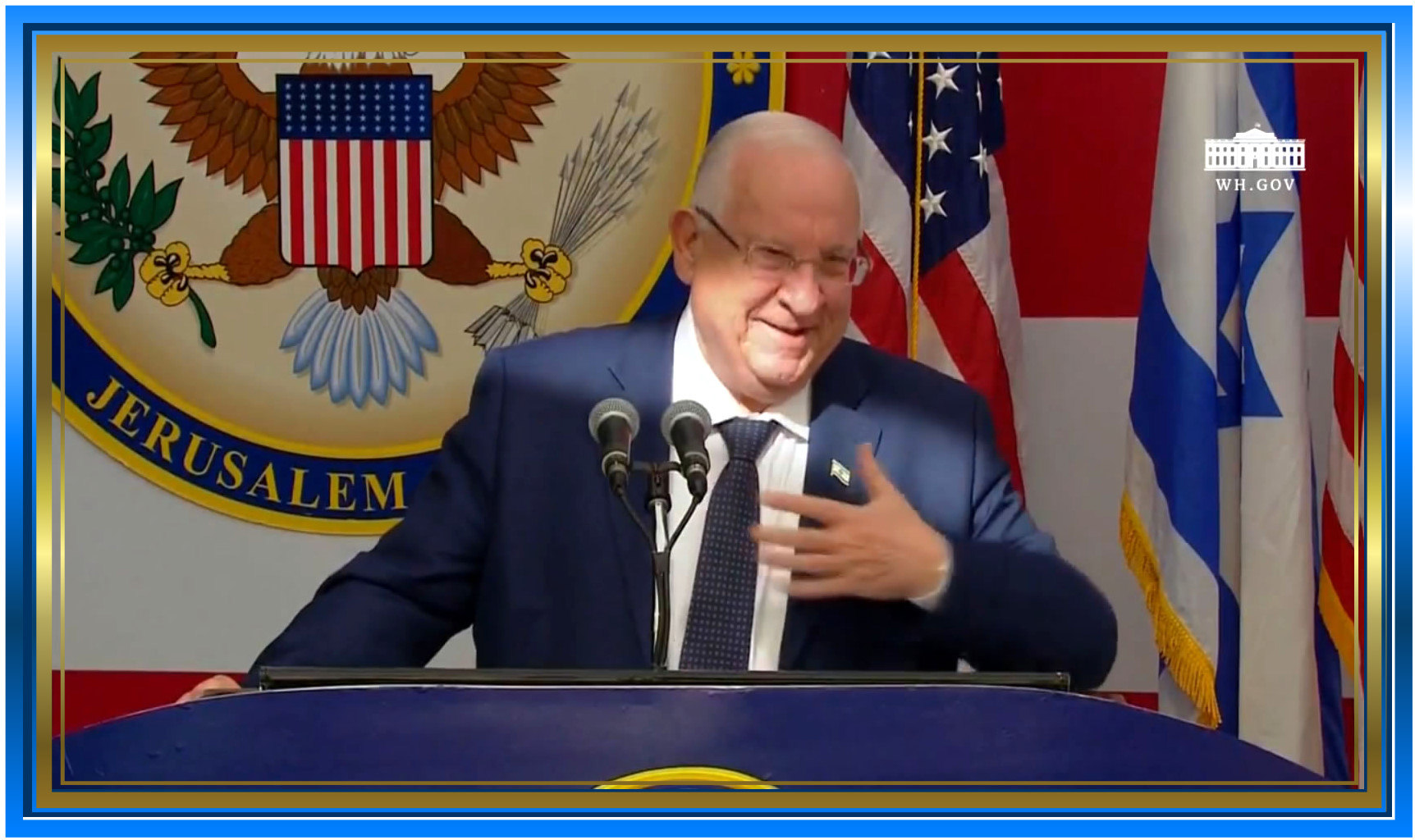 US Embassy Jerusalem Dedication Ceremony
